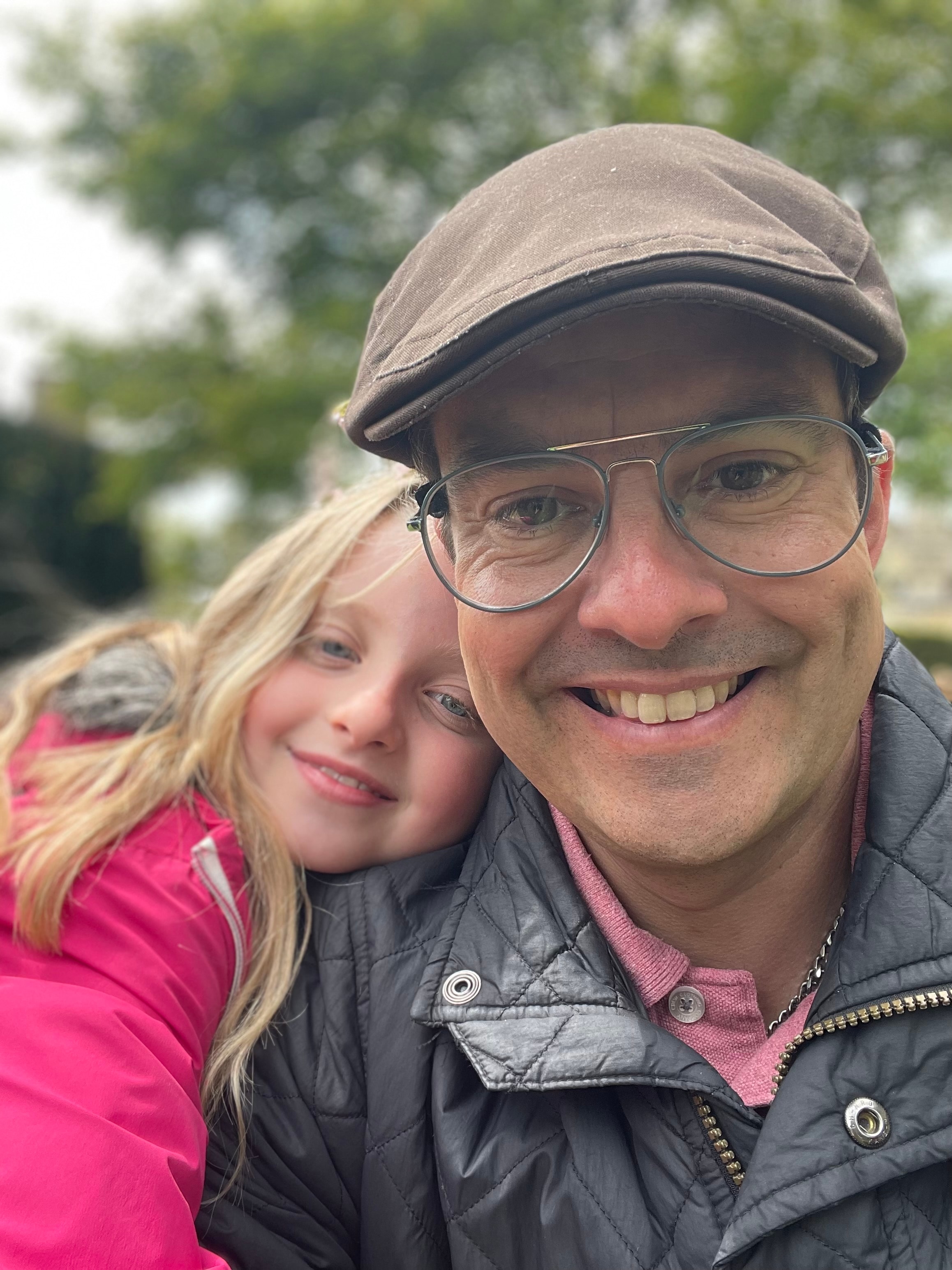 Founder with his daughter — the family behind Aid on Assignment
